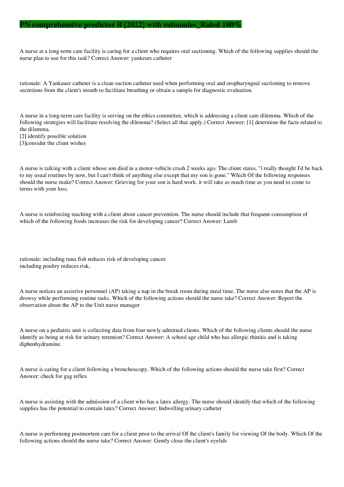 Preview image of PN comprehensive predictor B [2022] with rationales_Rated 100% document